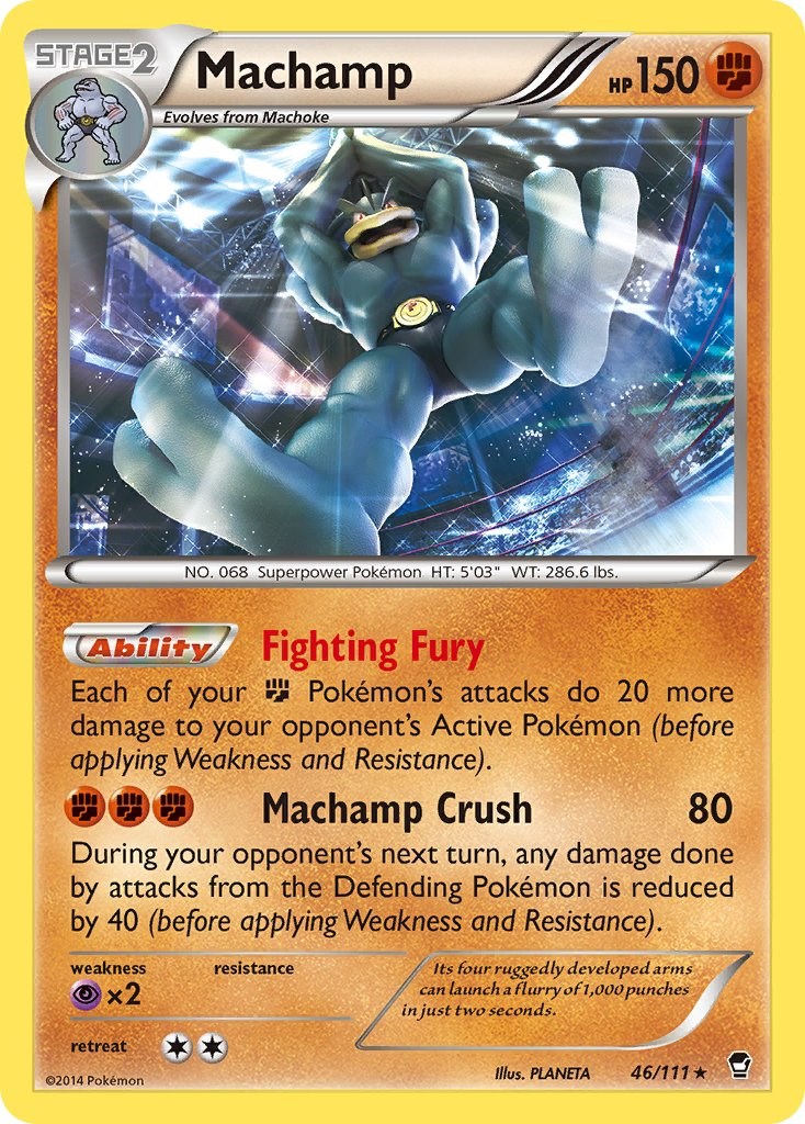 Machamp - 46/111 (XY Furious Fists)