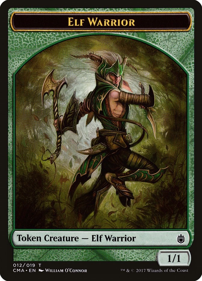 Elf Warrior Token (012)