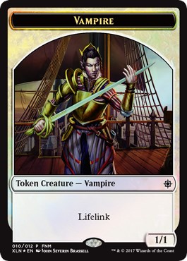 Vampire // Treasure Double-Sided Token