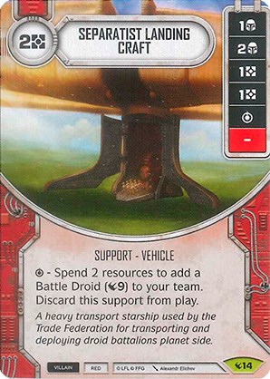 Separatist Landing Craft (Card Only)