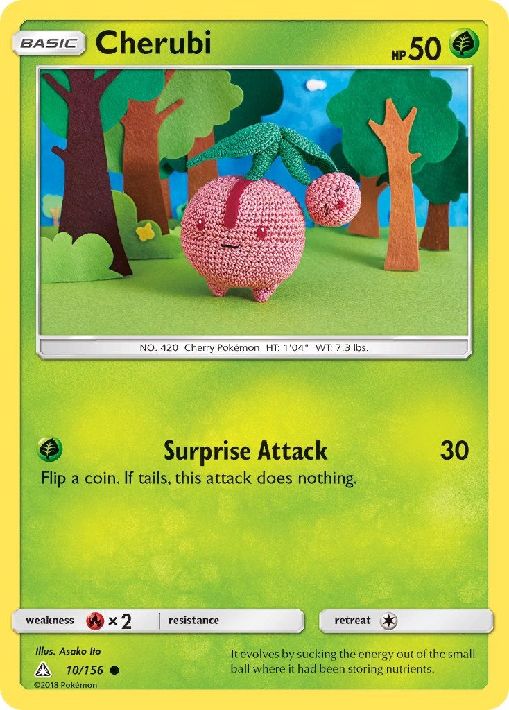 Cherubi 10/156 SM - Ultra Prism Non-Foil, image 1