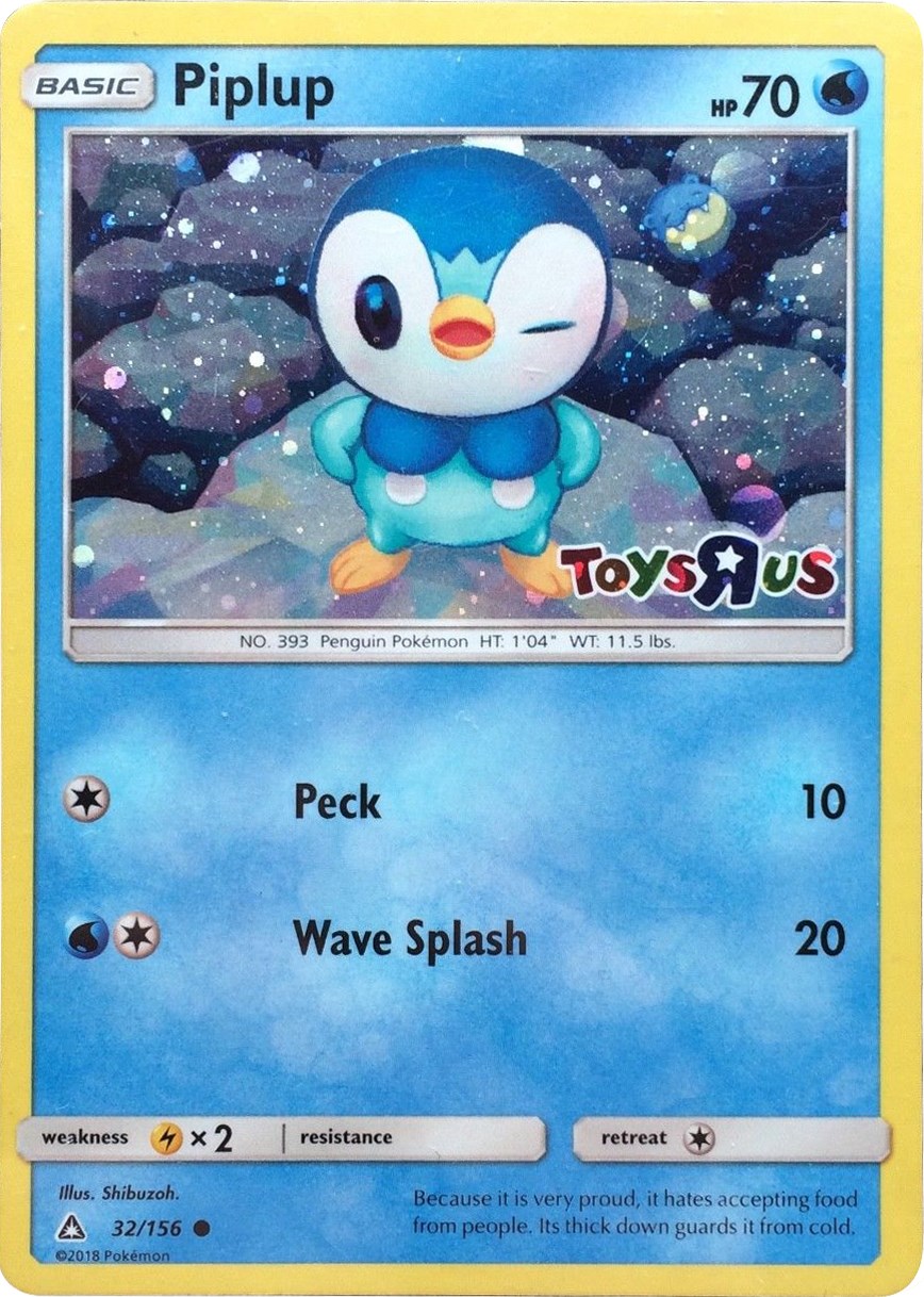 Piplup - 32/156 (Toys R Us)