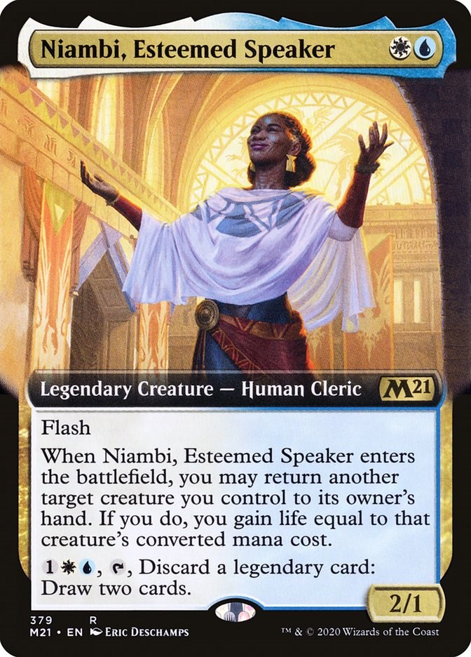 Niambi, Esteemed Speaker (Extended Art)