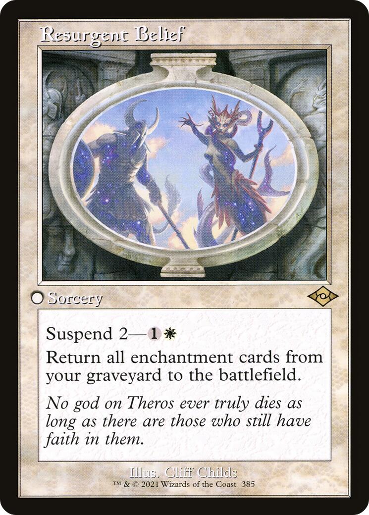 Resurgent Belief (Retro Frame)