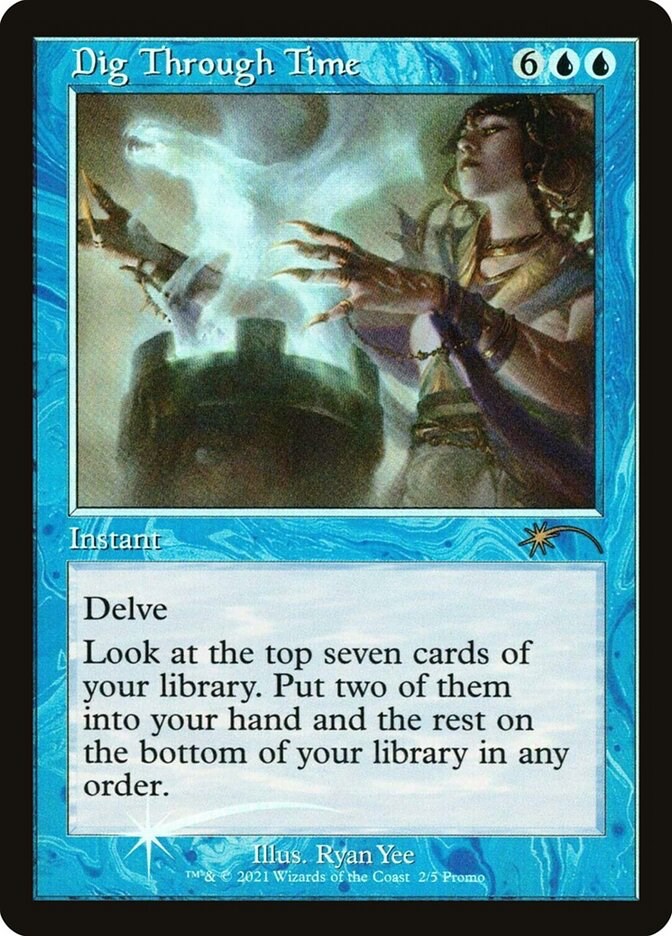 Dig Through Time (Retro Frame)