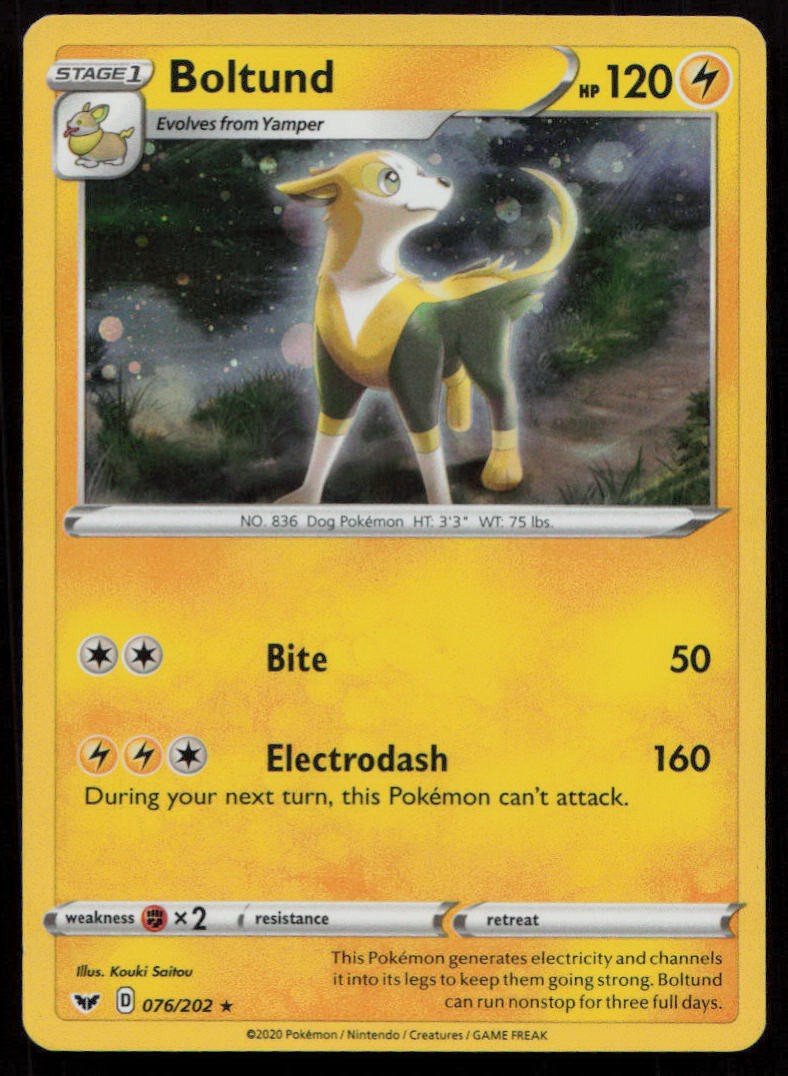 Boltund - 076/202 (Cosmos Holo)