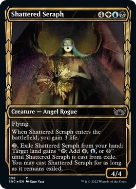 Shattered Seraph (Gilded Foil)