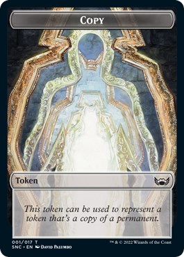 Copy Token 1 Streets of New Capenna Non-Foil, image 1
