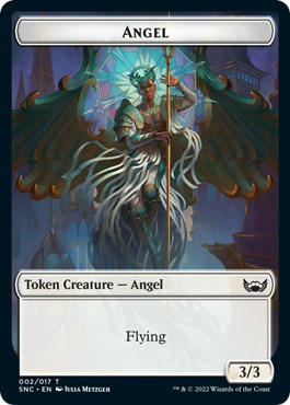 Angel Token 2 Streets of New Capenna Non-Foil, image 1
