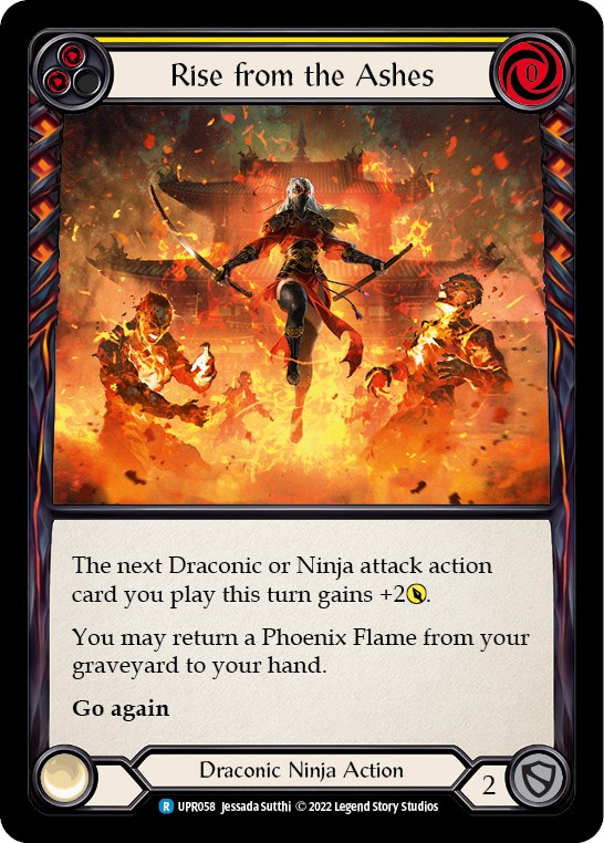 Rise from the Ashes (Yellow)