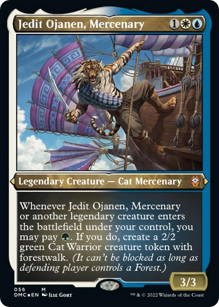 Jedit Ojanen, Mercenary (Foil Etched)