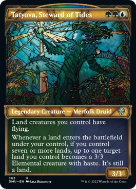 Tatyova, Steward of Tides (Textured Foil)