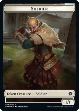 Soldier // Zombie Double-Sided Token