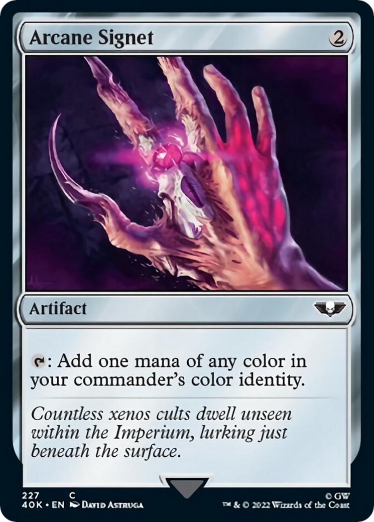 Arcane Signet (227) (Surge Foil)