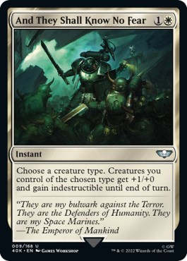 And They Shall Know No Fear (Surge Foil)
