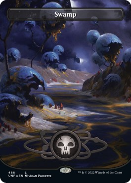 Swamp (488) (Borderless) (Galaxy Foil)