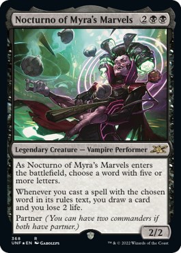 Nocturno of Myra's Marvels (Galaxy Foil)