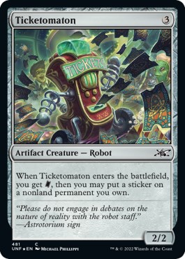 Ticketomaton (Galaxy Foil)