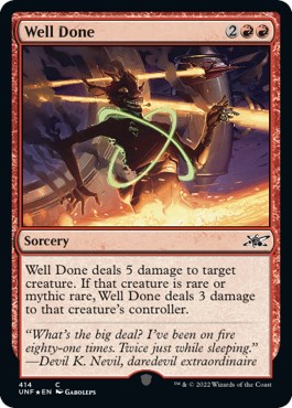 Well Done (Galaxy Foil)
