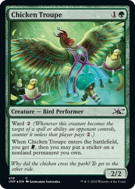 Chicken Troupe (Galaxy Foil)