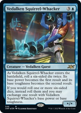 Vedalken Squirrel-Whacker (Galaxy Foil)