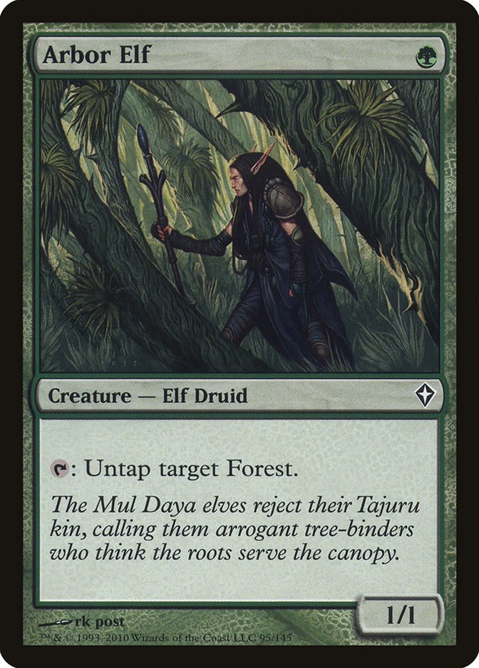 Green Deck A - Magic 2011 Sample Deck