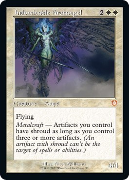 Indomitable Archangel (Retro Frame)