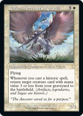 Teshar, Ancestor's Apostle (Retro Frame)