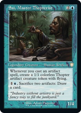 Sai, Master Thopterist (Retro Frame)