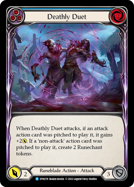 Deathly Duet (Blue)