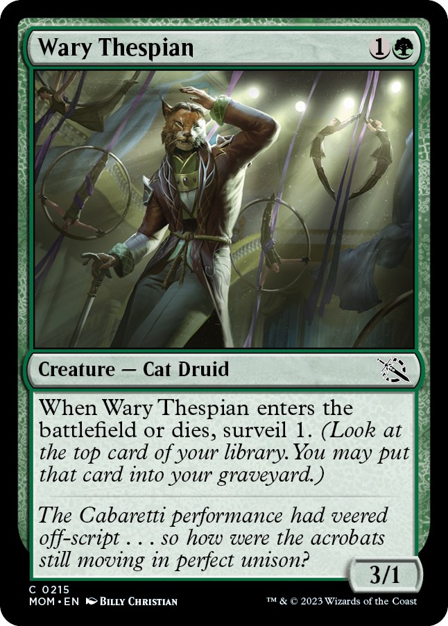 Wary Thespian