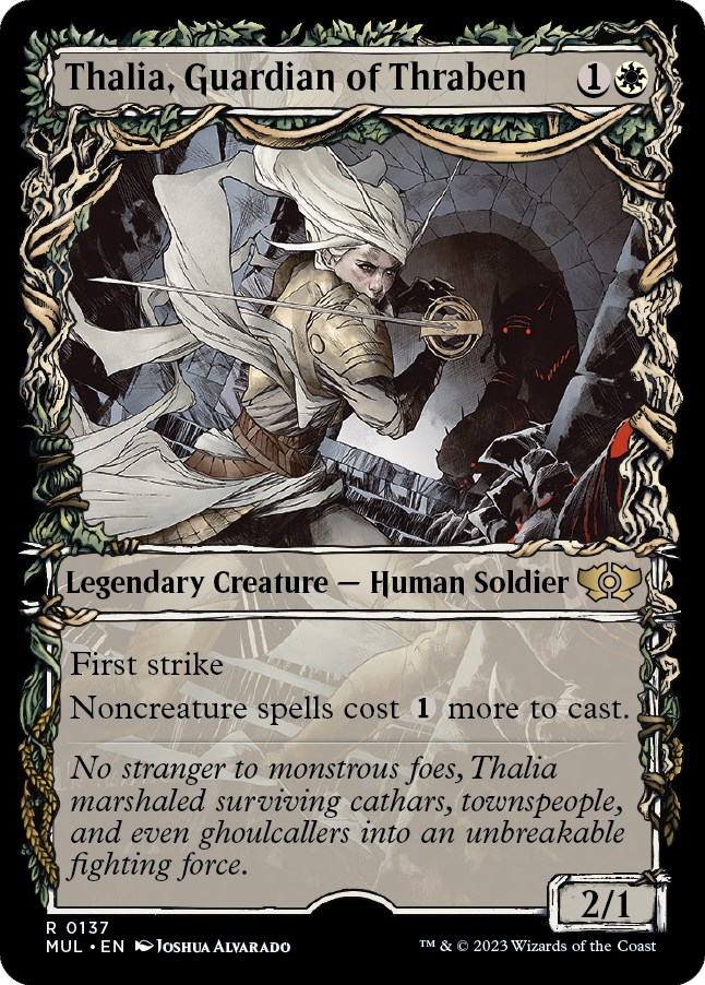 Thalia, Guardian of Thraben (Halo Foil)