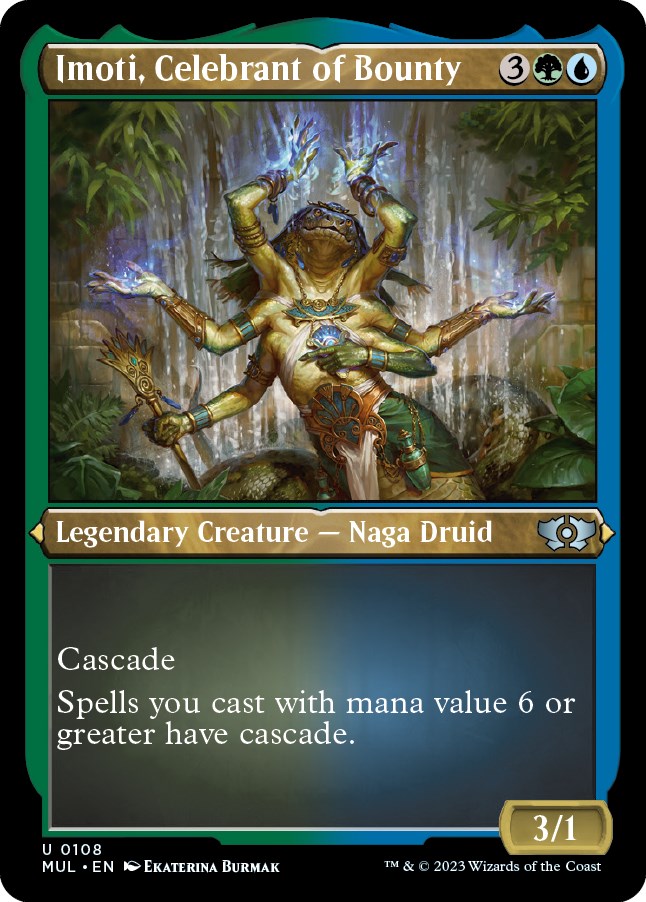 Imoti, Celebrant of Bounty (Foil Etched)