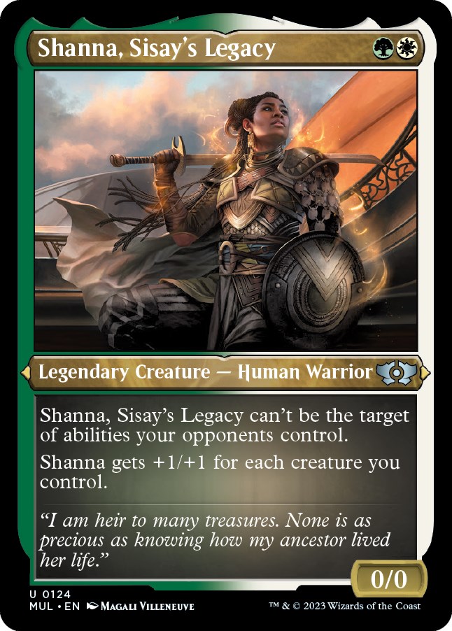 Shanna, Sisay's Legacy (Foil Etched)