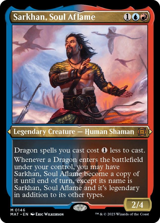 Sarkhan, Soul Aflame (Foil Etched)