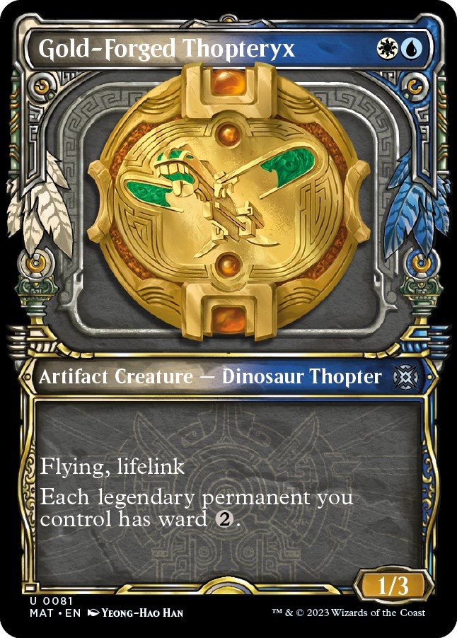 Gold-Forged Thopteryx (Showcase)