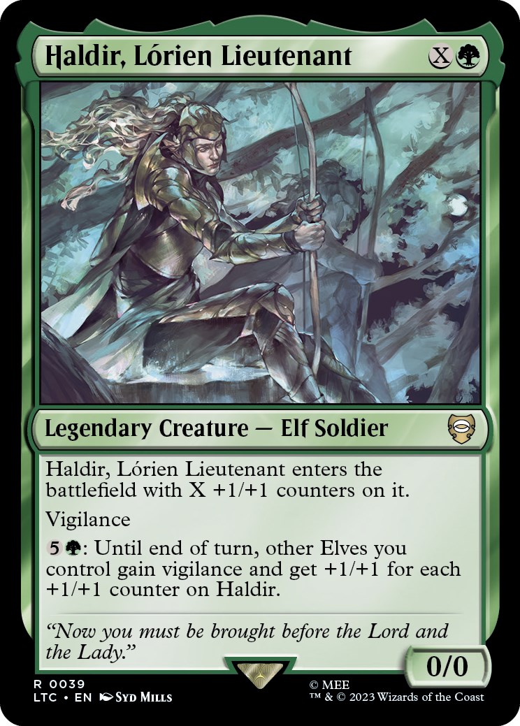 Haldir, Lorien Lieutenant