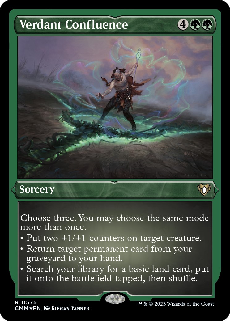 Verdant Confluence (Foil Etched)