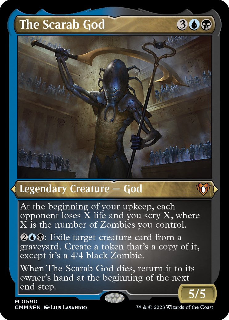 The Scarab God (Foil Etched)