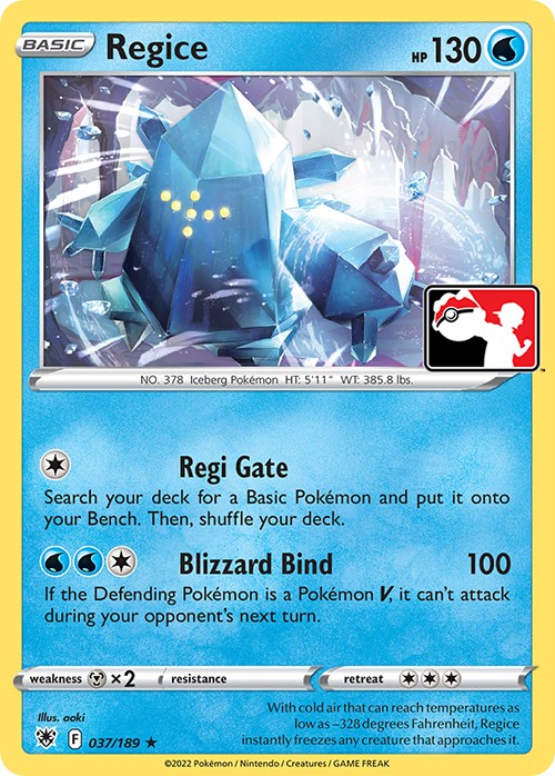 Regice - 037/189