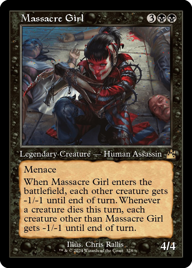 Massacre Girl (Retro Frame)