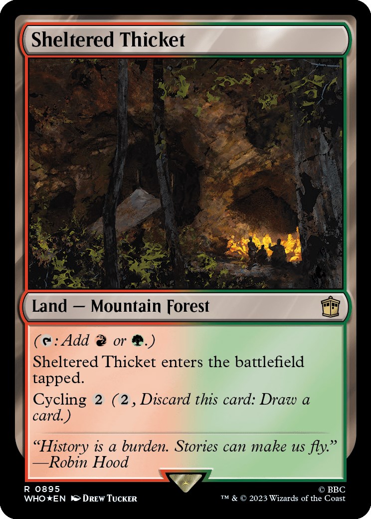 Sheltered Thicket (Surge Foil)