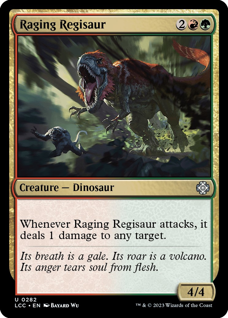 Raging Regisaur