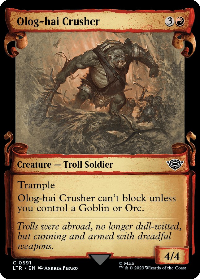 Olog-hai Crusher (Showcase Scrolls)