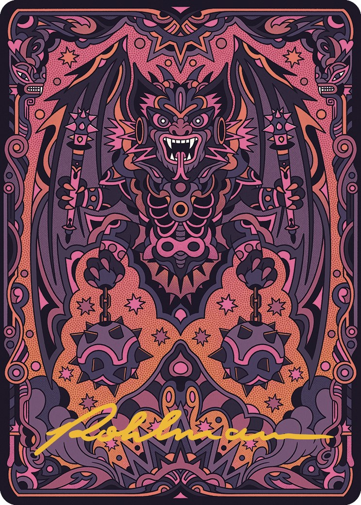 Bloodletter of Aclazotz Art Card (61/81) (Gold-Stamped Signature)