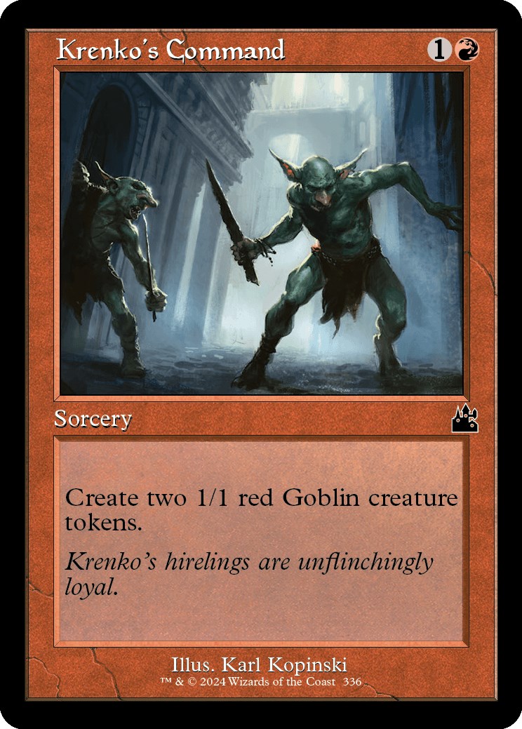 Krenko's Command (Retro Frame)
