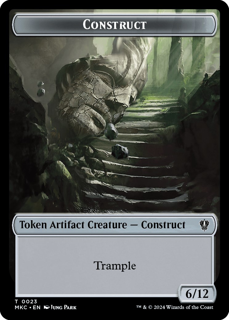 Construct // Soldier Double-Sided Token