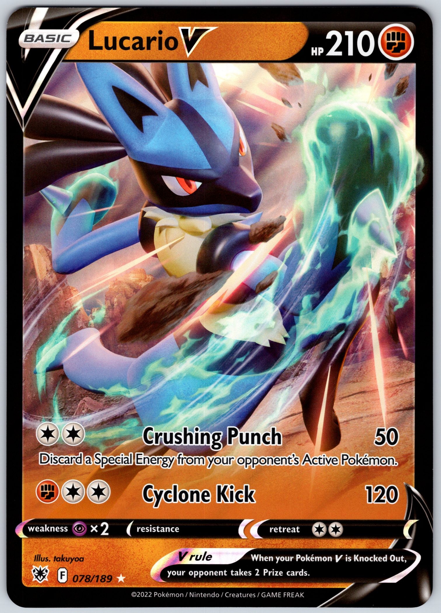 Lucario V - 078/189