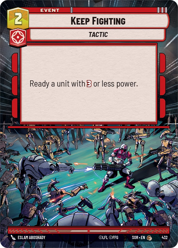 Keep Fighting (Hyperspace)