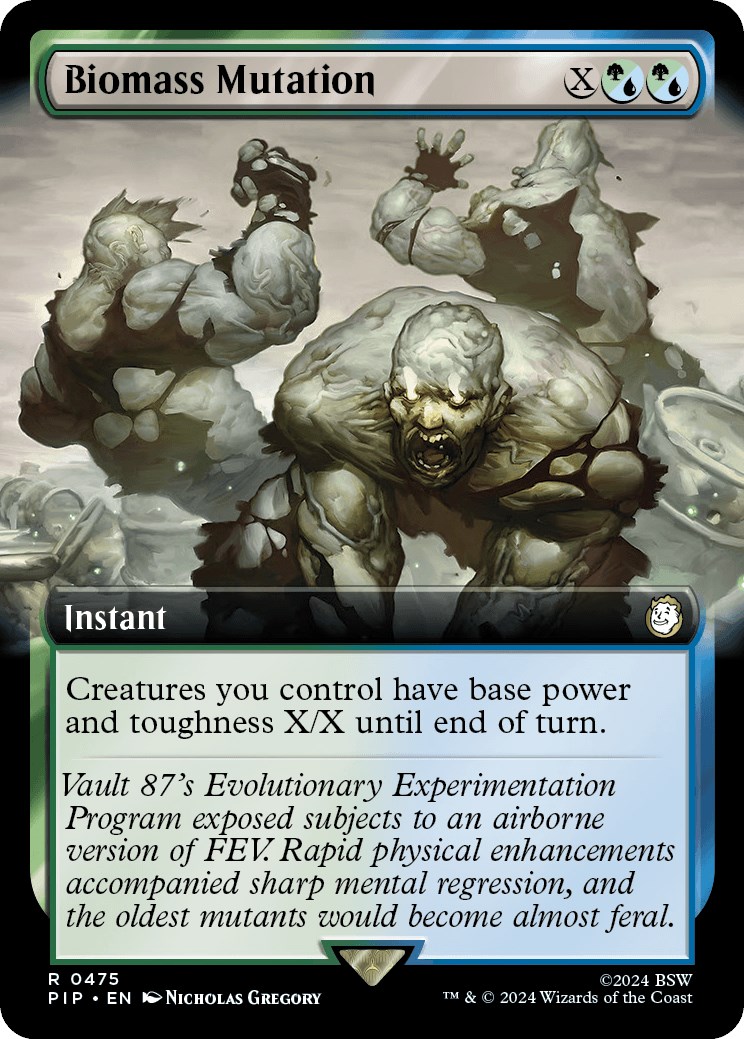 Biomass Mutation (Extended Art)